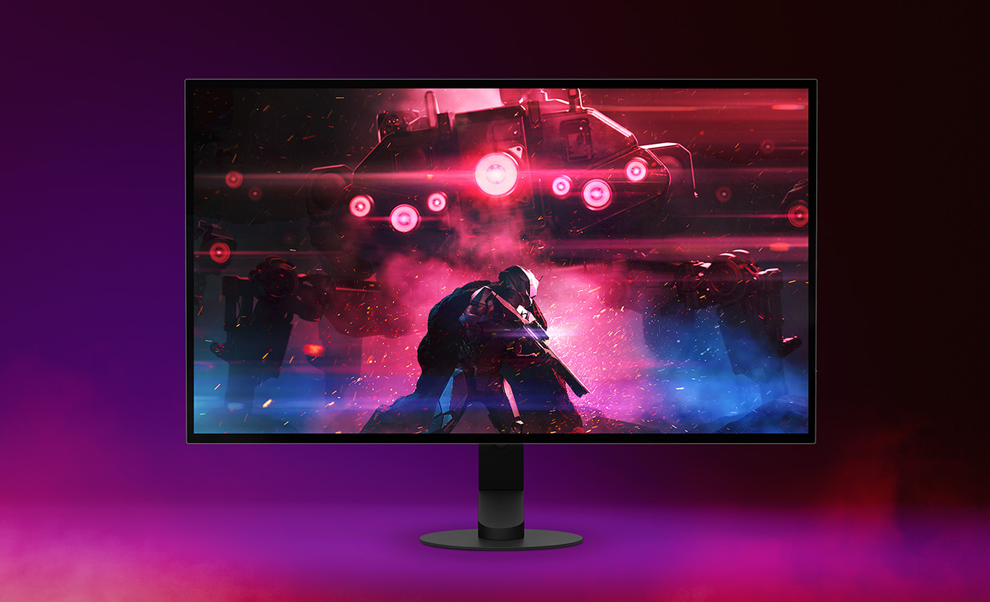 Vista frontal del monitor para gaming INZONE M10S