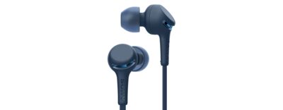 Sony WI-XB400 Extra Bass Auriculares Inalámbricos Intraurales Con Micrófono Para Llamadas De Teléfono, Azul
