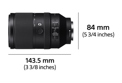 FE 70-300mm F4.5-5.6 G OSS | SEL70300G | Sony Spain