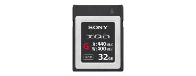 Tarjeta de memoria XQD serie G | XQD-G SERIES | Sony Spain