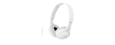 Sony Casque MDR-ZX110AP Noir Pliable Avec Micro - Idéal Pour Musique Et Appels