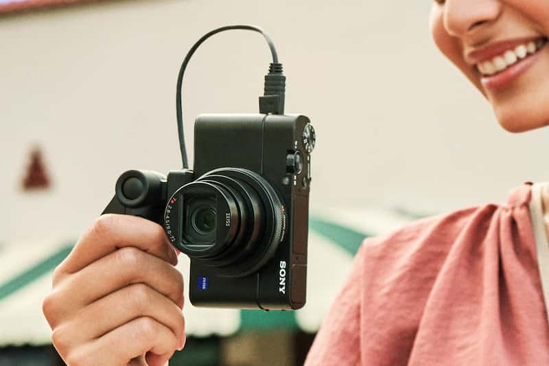 Grabación de vídeos verticales con metadatos para smartphones