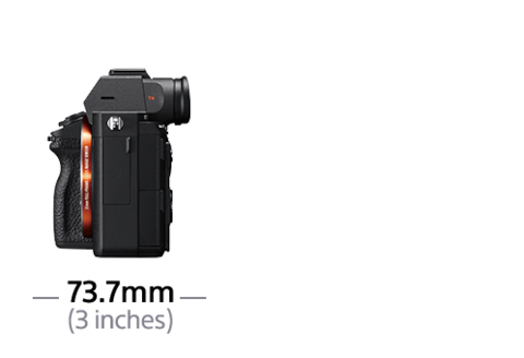 Imagen de Cámara de fotograma completo de 35 mm α7R III con enfoque automático
